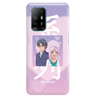 ETUI CLEAR NA TELEFON OPPO A94 5G / F19 PRO PLUS 5G / RENO 5Z ANIME-5