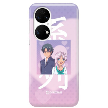 ETUI CLEAR NA TELEFON HUAWEI P50 ANIME-5