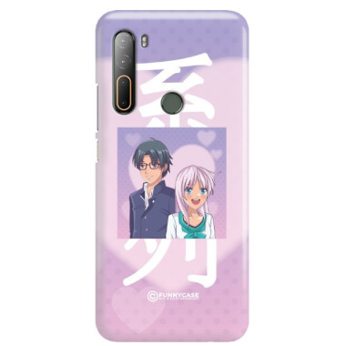 ETUI CLEAR NA TELEFON HTC DESIRE U20 5G ANIME-5