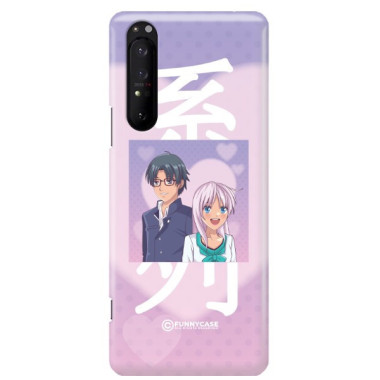 ETUI CLEAR NA TELEFON SONY XPERIA 1 II ANIME-5