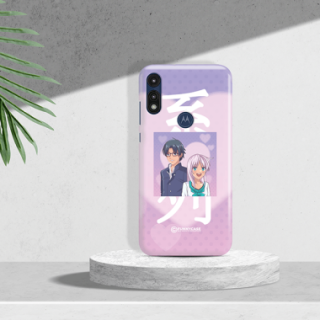 ETUI CLEAR NA TELEFON MOTOROLA MOTO E7 ANIME-5