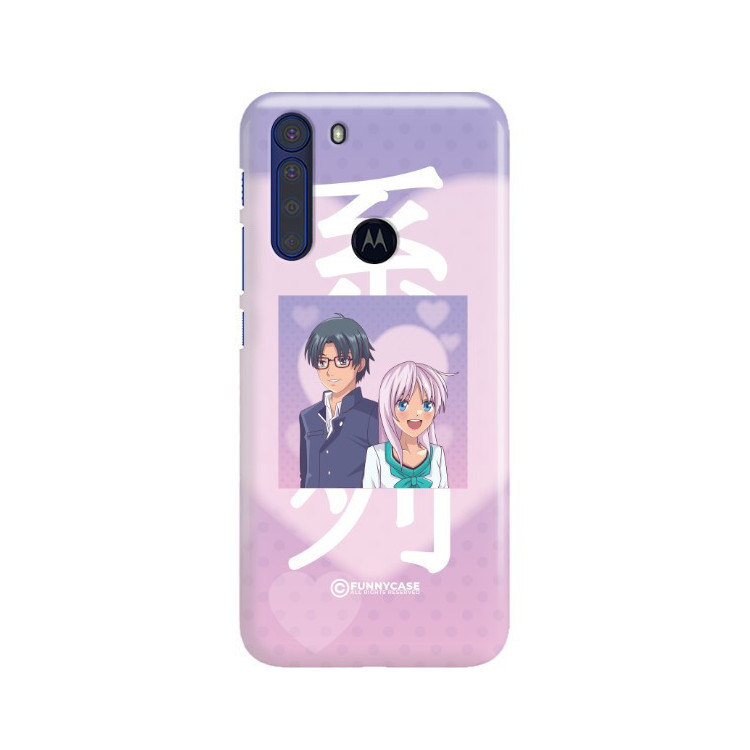 ETUI CLEAR NA TELEFON MOTOROLA ONE FUSION ANIME-5