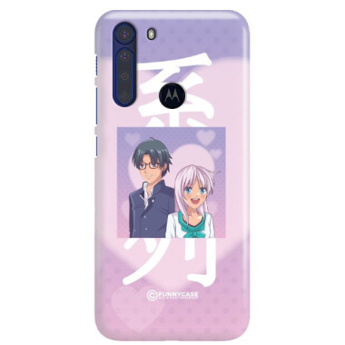 ETUI CLEAR NA TELEFON MOTOROLA ONE FUSION ANIME-5