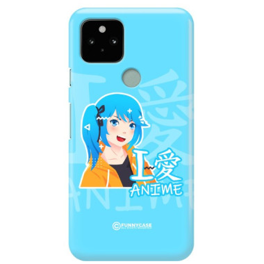 ETUI CLEAR NA TELEFON GOOGLE PIXEL 5A ANIME-6