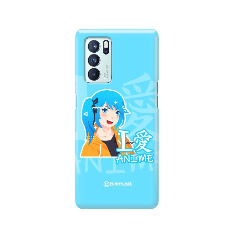 ETUI CLEAR NA TELEFON OPPO RENO 6 PRO 5G ANIME-6