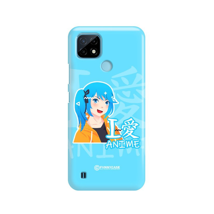 ETUI CLEAR NA TELEFON REALME C21 ANIME-6