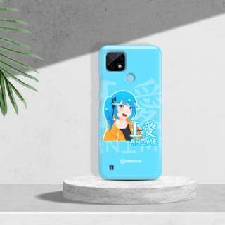 ETUI CLEAR NA TELEFON REALME C21 ANIME-6