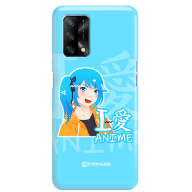 ETUI CLEAR NA TELEFON OPPO A74 4G ANIME-6