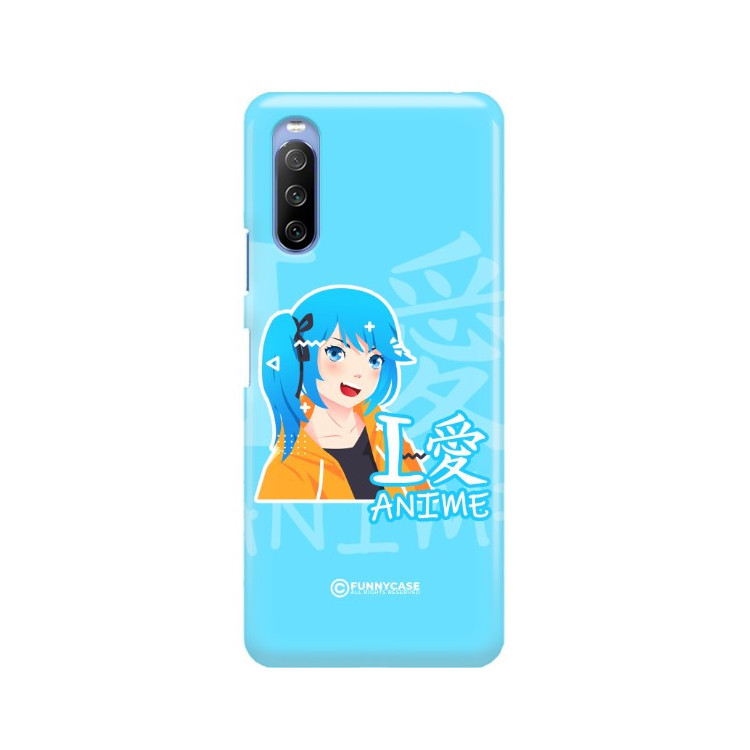 ETUI CLEAR NA TELEFON SONY XPERIA 10 III ANIME-6