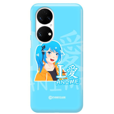 ETUI CLEAR NA TELEFON HUAWEI P50 ANIME-6