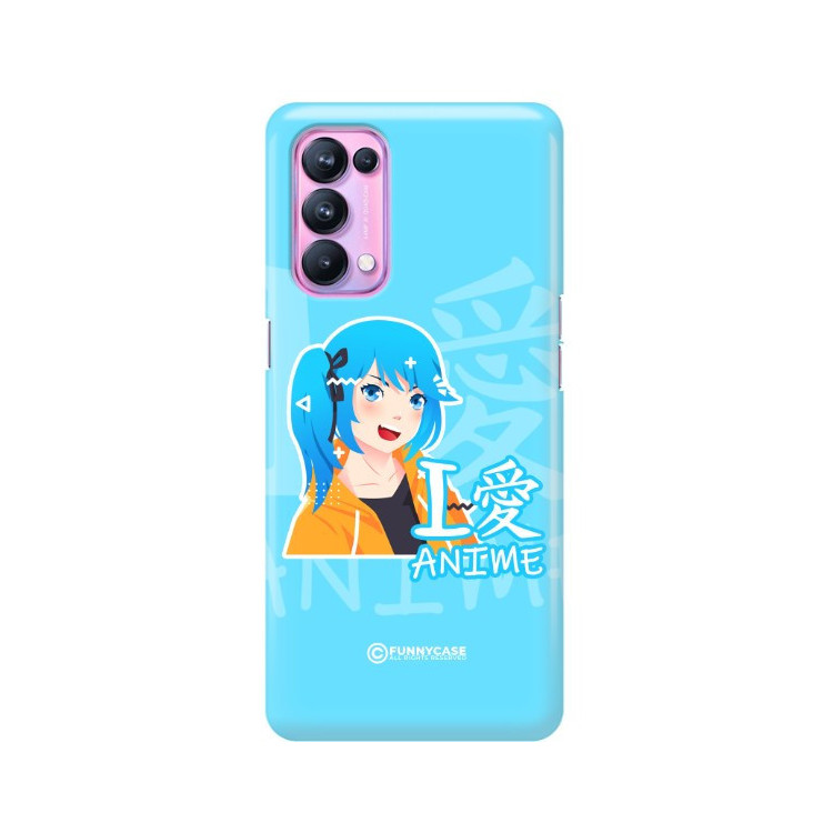 ETUI CLEAR NA TELEFON OPPO RENO 5 PRO 5G ANIME-6