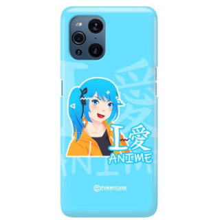 ETUI CLEAR NA TELEFON OPPO FIND X3 / X3 PRO ANIME-6