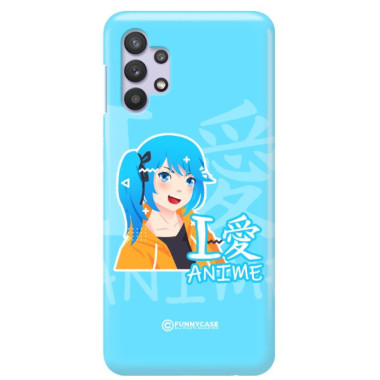 ETUI CLEAR NA TELEFON SAMSUNG GALAXY A32 4G ANIME-6