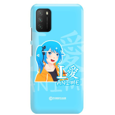 ETUI CLEAR NA TELEFON XIAOMI POCO M3 / REDMI 9T / 9 POWER NOTE 9 ANIME-6