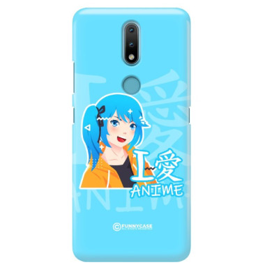 ETUI CLEAR NA TELEFON NOKIA 2,4 ANIME-6