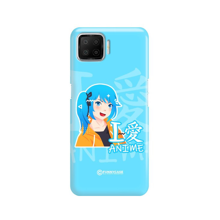 ETUI CLEAR NA TELEFON OPPO F73 / A73 / F17 ANIME-6