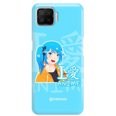 ETUI CLEAR NA TELEFON OPPO F73 / A73 / F17 ANIME-6