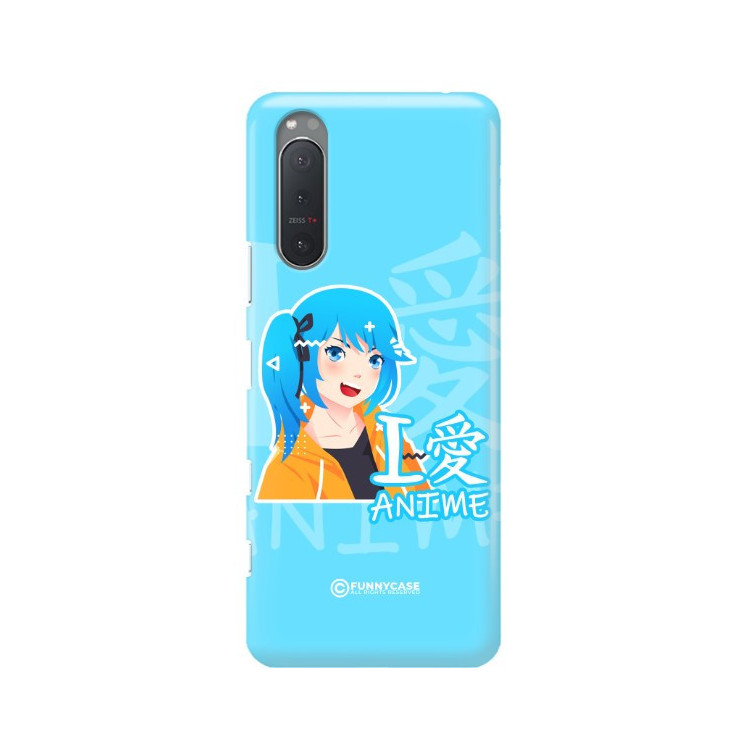 ETUI CLEAR NA TELEFON SONY XPERIA 5 II ANIME-6