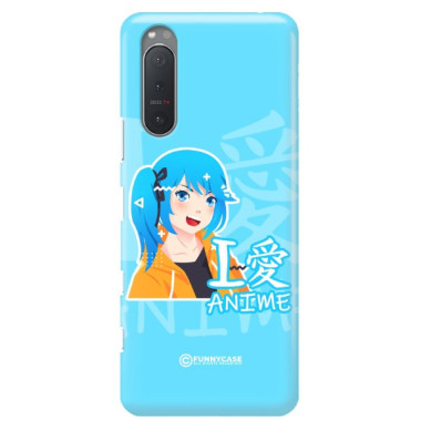 ETUI CLEAR NA TELEFON SONY XPERIA 5 II ANIME-6