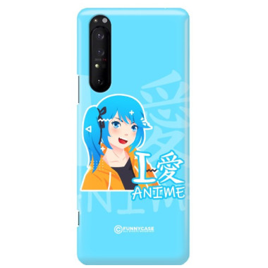 ETUI CLEAR NA TELEFON SONY XPERIA 1 II ANIME-6