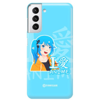 ETUI CLEAR NA TELEFON SAMSUNG GALAXY S21 PLUS ANIME-6