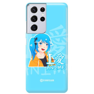 ETUI CLEAR NA TELEFON SAMSUNG GALAXY S21 ULTRA ANIME-6