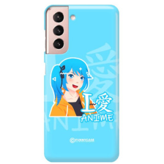 ETUI CLEAR NA TELEFON SAMSUNG GALAXY S21 ANIME-6