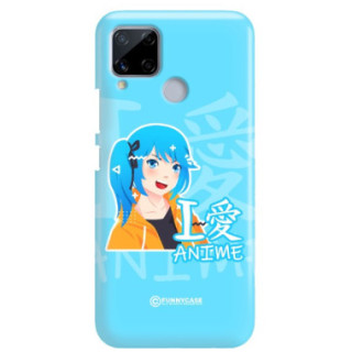 ETUI CLEAR NA TELEFON REALME C15 ANIME-6