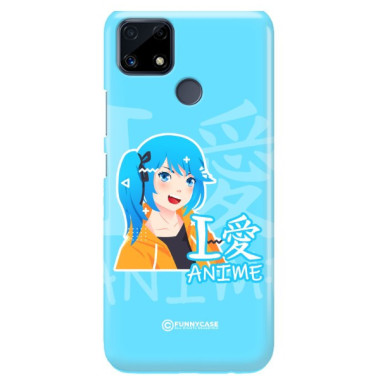 ETUI CLEAR NA TELEFON REALME C25 ANIME-6