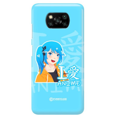 ETUI CLEAR NA TELEFON XIAOMI POCO X3 / X3 PRO / X3 NFC ANIME-6