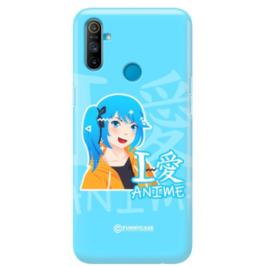 ETUI CLEAR NA TELEFON REALME C3 ANIME-6