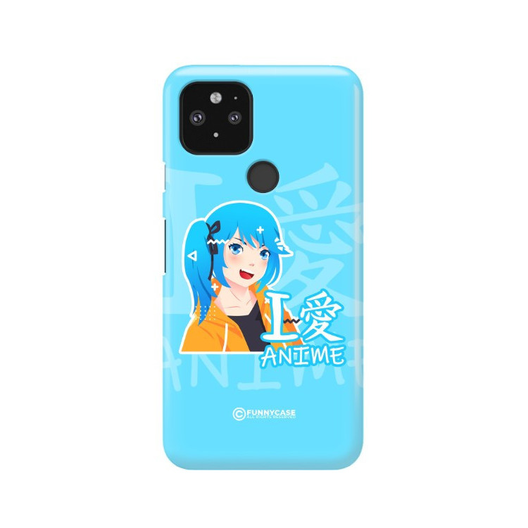 ETUI CLEAR NA TELEFON GOOGLE PIXEL 5 ANIME-6