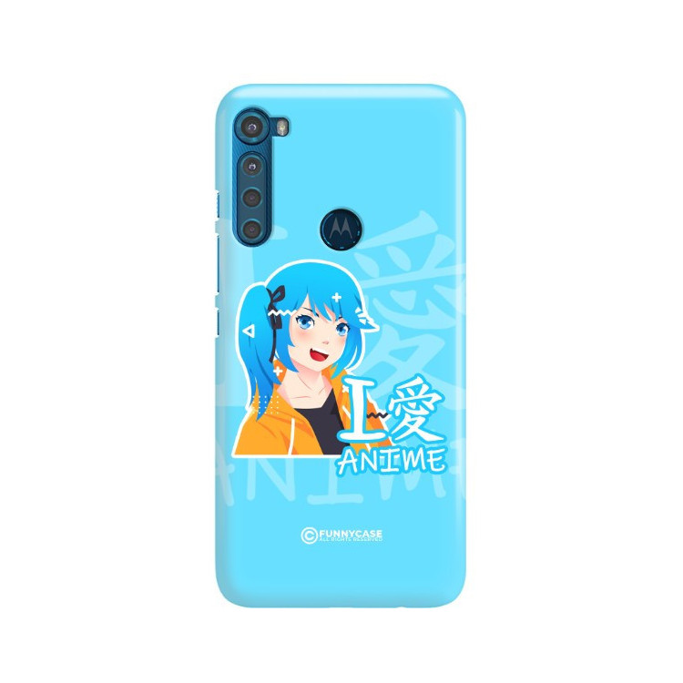 ETUI CLEAR NA TELEFON MOTOROLA ONE FUSION PLUS ANIME-6