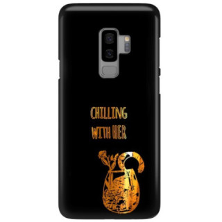 NEON GOLD ETUI NA TELEFON SAMSUNG GALAXY S9 PLUS G965 CZARN NEON ZLC106