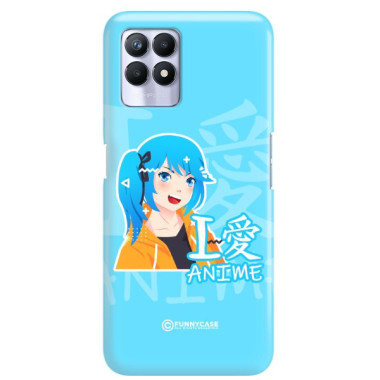 ETUI CLEAR NA TELEFON REALME 8I ANIME-6