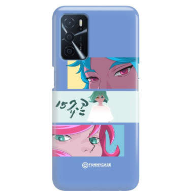 ETUI CLEAR NA TELEFON OPPO A16 / A16S ANIME-7