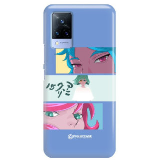 ETUI CLEAR NA TELEFON VIVO V21 ANIME-7