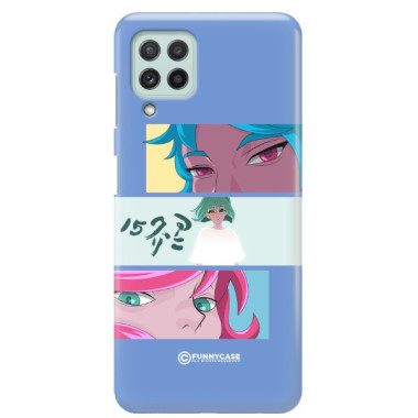 ETUI CLEAR NA TELEFON SAMSUNG GALAXY A22 4G ANIME-7