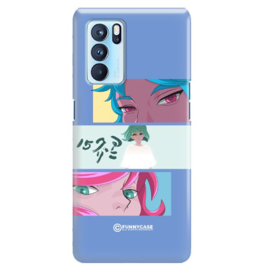 ETUI CLEAR NA TELEFON OPPO RENO 6 5G ANIME-7