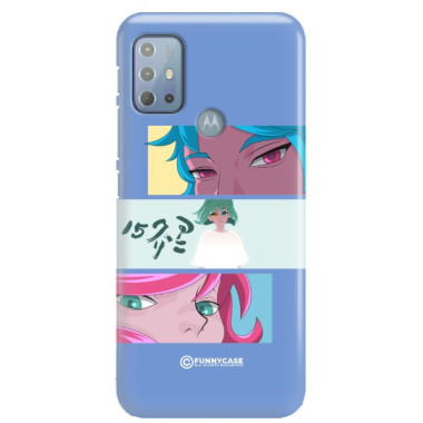 ETUI CLEAR NA TELEFON MOTOROLA MOTO G20 ANIME-7