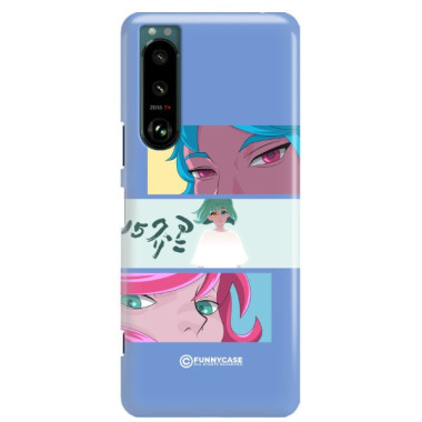 ETUI CLEAR NA TELEFON SONY XPERIA 5 III ANIME-7