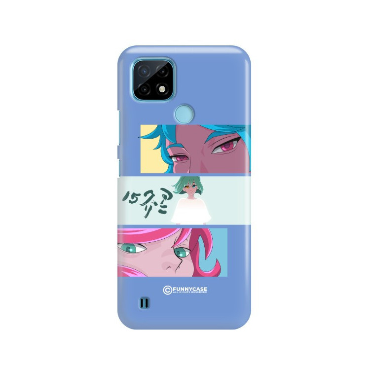 ETUI CLEAR NA TELEFON REALME C21 ANIME-7