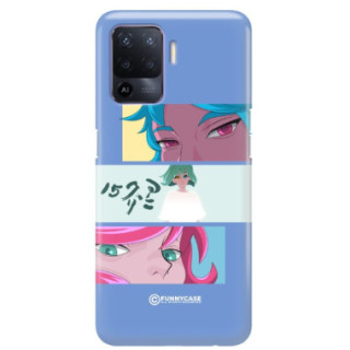 ETUI CLEAR NA TELEFON OPPO RENO 5 LITE / RENO 5F / A94 4G ANIME-7