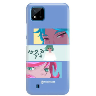 ETUI CLEAR NA TELEFON REALME C20 ANIME-7