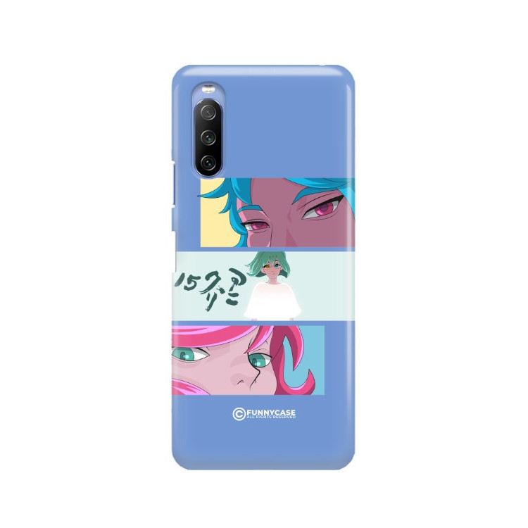 ETUI CLEAR NA TELEFON SONY XPERIA 10 III ANIME-7