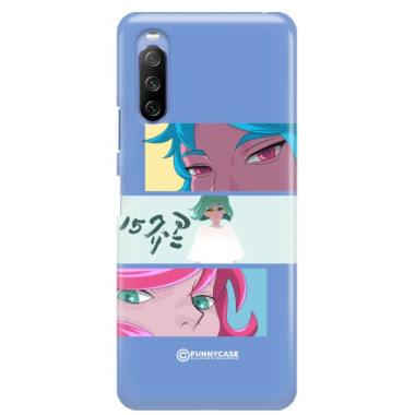 ETUI CLEAR NA TELEFON SONY XPERIA 10 III ANIME-7