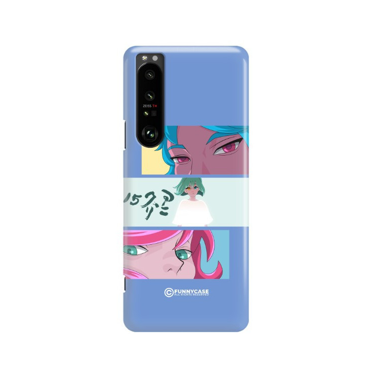 ETUI CLEAR NA TELEFON SONY XPERIA 1 III ANIME-7