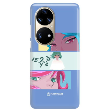 ETUI CLEAR NA TELEFON HUAWEI P50 PRO ANIME-7