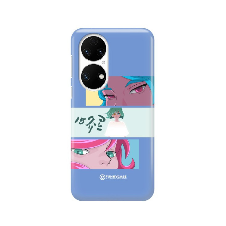 ETUI CLEAR NA TELEFON HUAWEI P50 ANIME-7