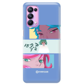 ETUI CLEAR NA TELEFON OPPO RENO 5 PRO 5G ANIME-7